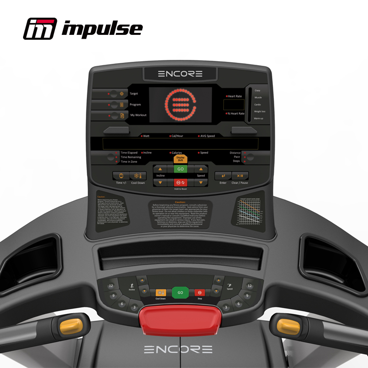 Factory source Compact Treadmill - Treadmill – IMPULSE detail pictures