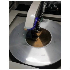 Semi-otomatis CNC mesin polishing cai pikeun wilah ragaji.
