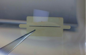Máquina de perfuração a laser micropore para semicondutores