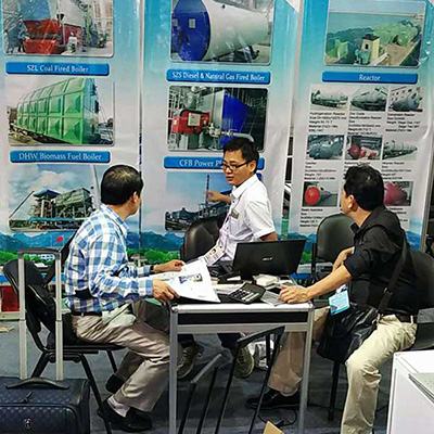 Industrial Boilers were Showed up on the 122th Canton Fair