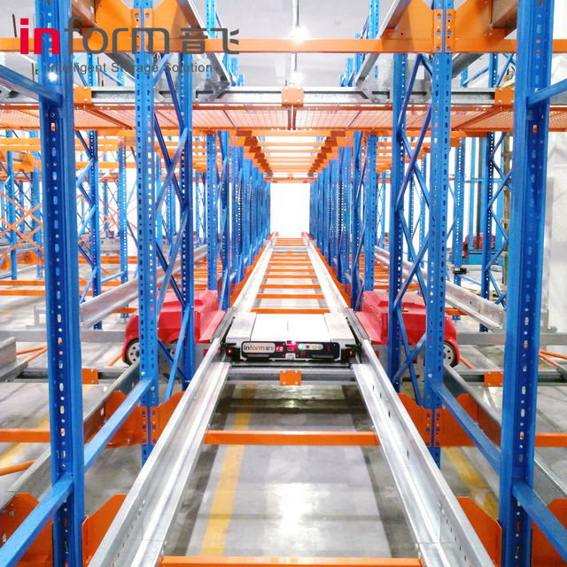 Factory supplied Vna Pallet Racking System - Shuttle Mover System – INFORM detail pictures