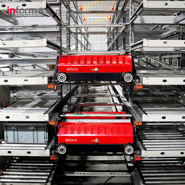 Quality Inspection for Flow Rack System - Four Way Multi Shuttle System – INFORM detail pictures