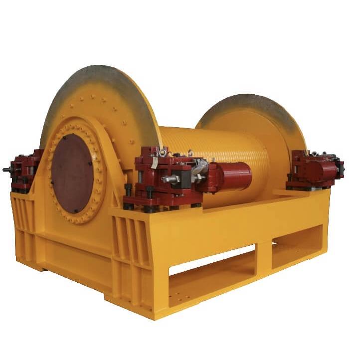 600KN electric winch