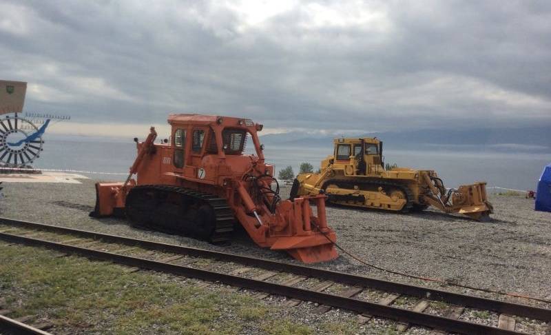 Forestry Winches Installed On Dozers in Russia