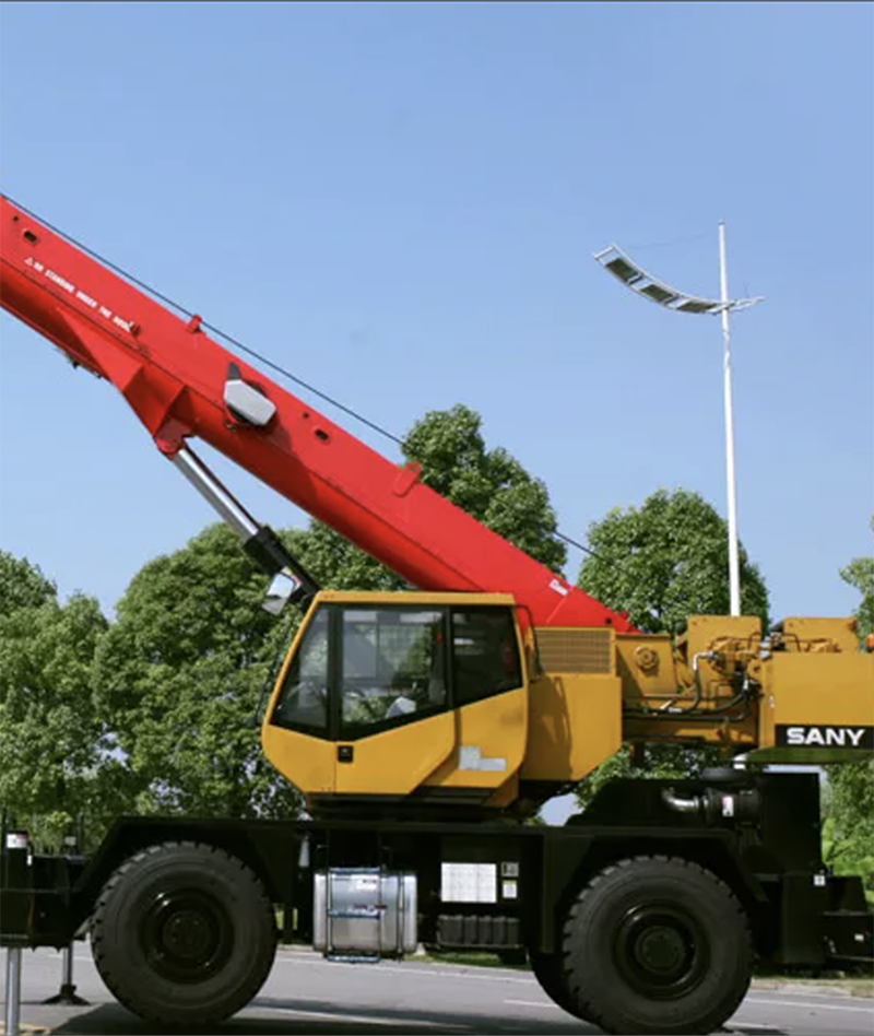 INI Hydraulic winches Applied ing Rough-terrain Cranes