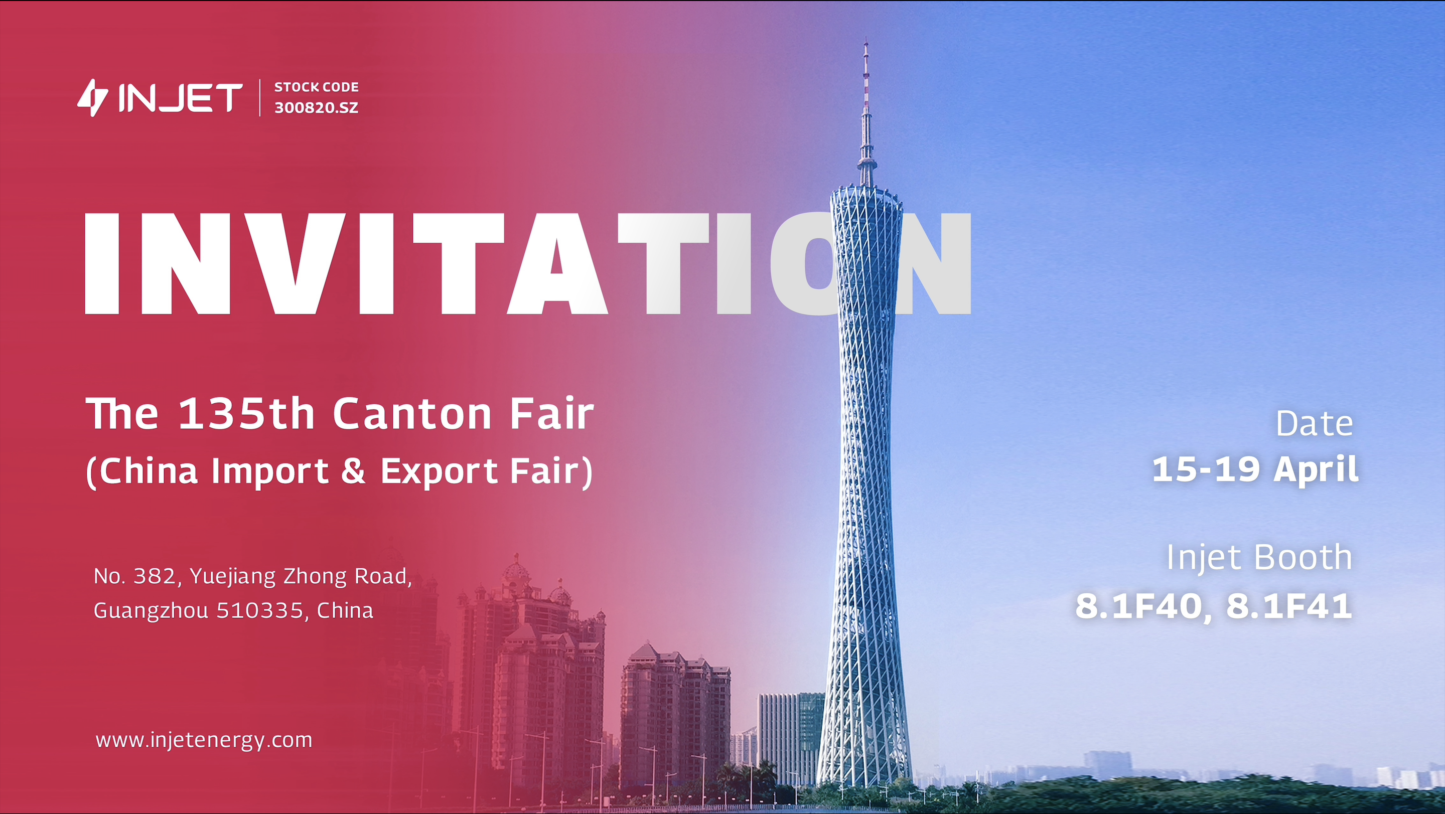 Explore the Future of Charging: Join Us at the 135th Canton Fair!