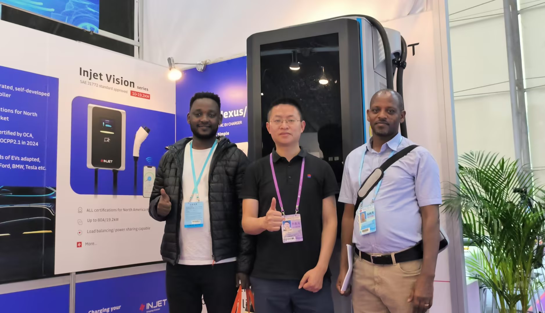 Injet New Energy Debuts at Canton Fair, Driving New Energy Charging Innovation with Green Technology