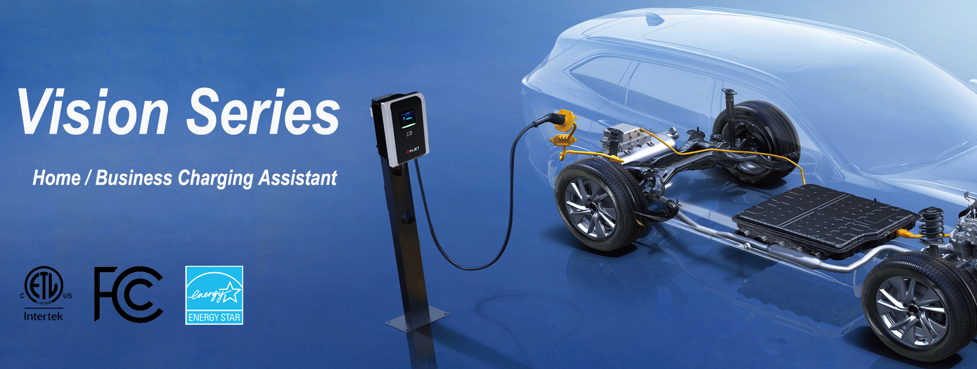Vision Series AC EV charger from Injet New Energy