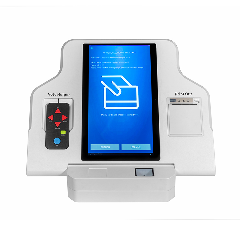 Máquina de votación electrónica con pantalla táctil-DVE100A