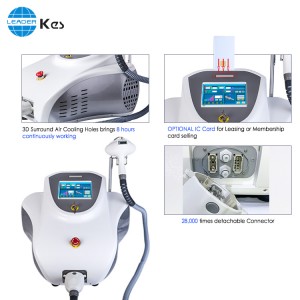 New style OPT IPL fast hair removal elight RF laser Multifunctional IPL hair removal
