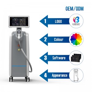 808nm Andriod Diode Laser Hair Removal Machine