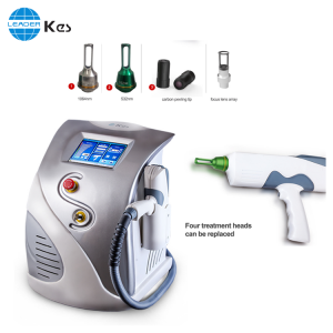 Portable Q Switched ND Yag Laser Tattoo Removal Equipo