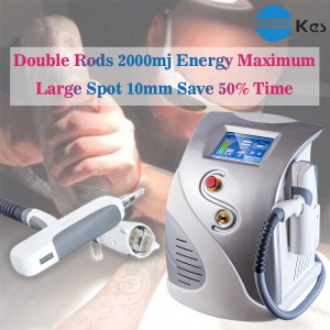 TUV CE Approved Q Switch Tattoo Removal Machine