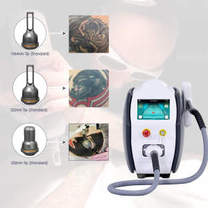 High quality q switched nd yag laser tattoo removal laser carbon peeling machine