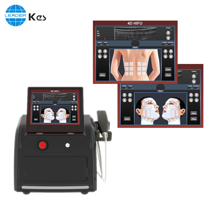 Professional ISO Approval HIFU machine 5 cartridges for body facial