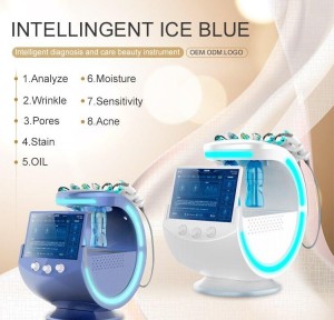 Ice Blue 7 in 1 Skin Analysis Facial Machine