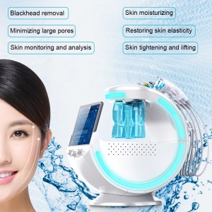 7 In 1 Multifunctional New Aqua Facial Smart Ice Blue machine