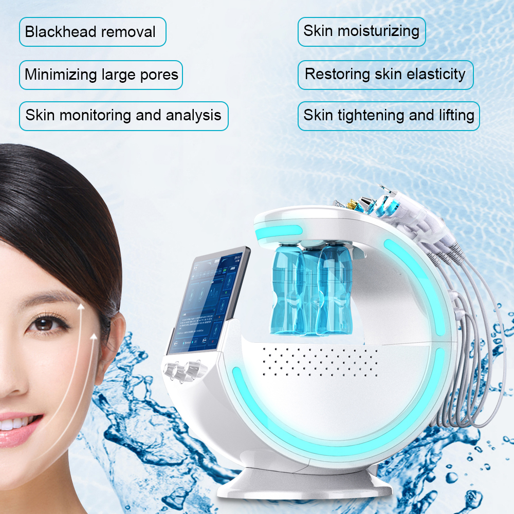 7 In 1 Multifunctional New Aqua Facial Smart Ice Blue machine Featured Image