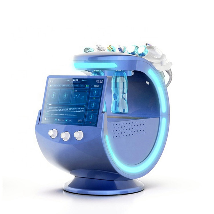 smart ice blue hydro facial machine 10