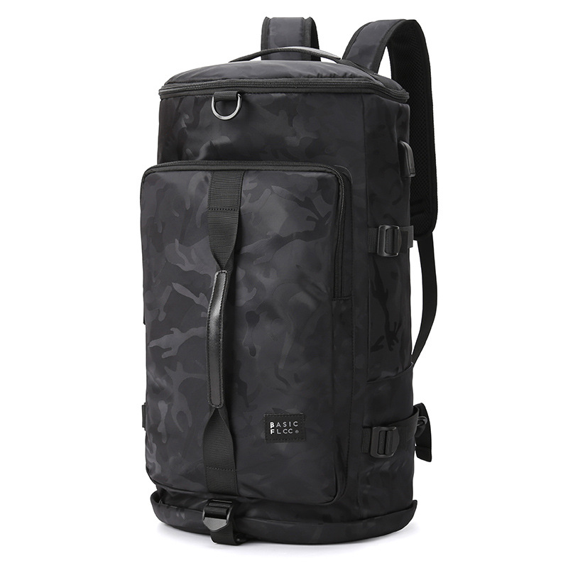 Trust-U Extra Large Fashion Tactical Travel Sportsrygsæk med dobbelt skulder og Crossbody Carry