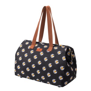 Bolsa de mamá máis vendida, bolsa de cueiros multifuncional estampada, bolsa de ombreiro resistente á auga para mulleres, bolsa de viaxe de gran capacidade