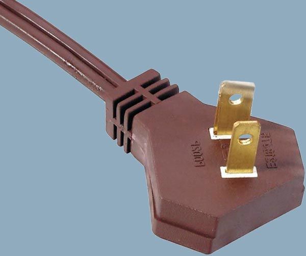 1-15P 13A 125V 135 Degree Angled Plug Power Cord