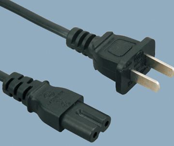 2 pin China plug C7 power cord