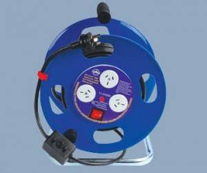 3 Outlet Max 15A Extension Cord Reel