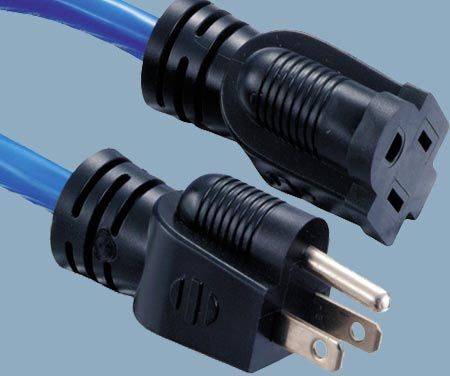 5-15 15A 125V 3 Conductor Single Outlet Standard Outdoor Extension Cable