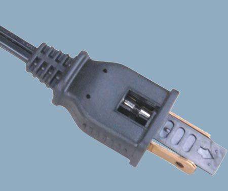5A Fuse 125V 1-15 Plug Power Cord