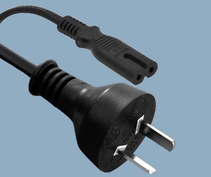 Argentina IRAM 2063 Plug to IEC 60320 C7 AC Cord