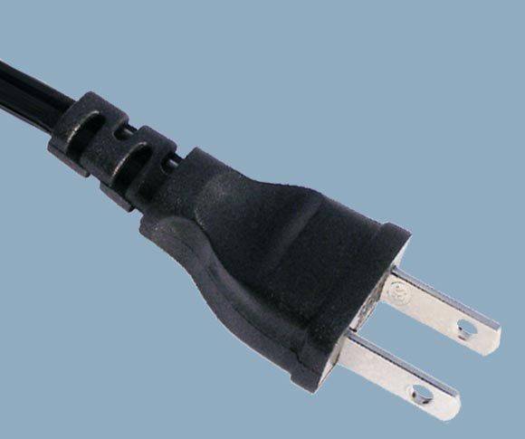 Japan JIS 8303 PSE JET 2 Prong 7A Low Profile Plug Electric Cord