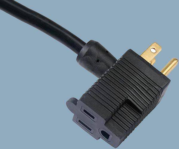 15A 125V NEMA 5-15 Pigtail Plug Socket Power Cord