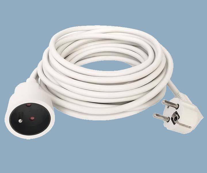 Extension Cord French Type Plug and Socket 16A 250V IP20