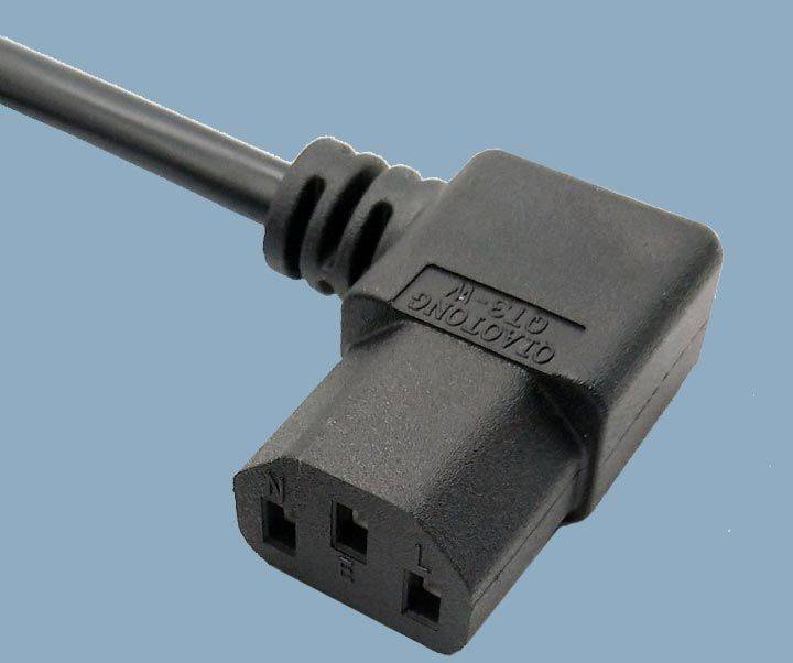Right Angle IEC 60320 C13 Power Cords