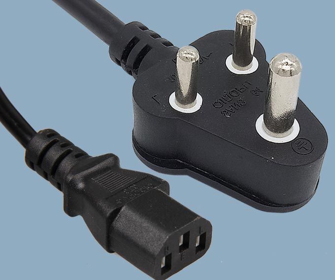 South African SABS SANS-164  Plug To IEC 60320 C13 Power Cord Featured Image