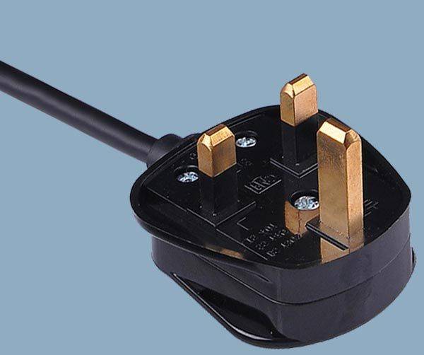 UK ASTA BS1363 Rewirable Fuse Max 13A Plug Power Cord