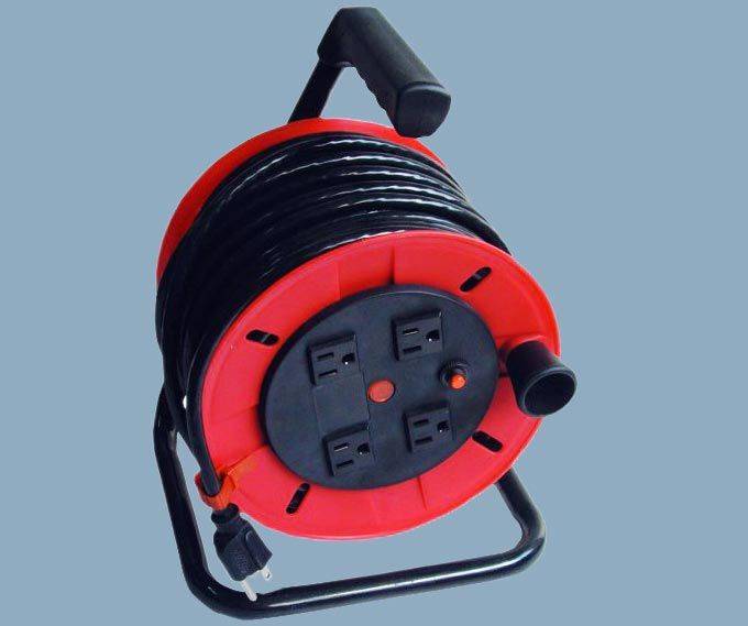 Cable Reel With Indicator Light