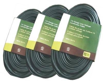 Mga paglalarawan ng Low-Voltage Underground Landscape Lighting Cable PVC Flexible Cord