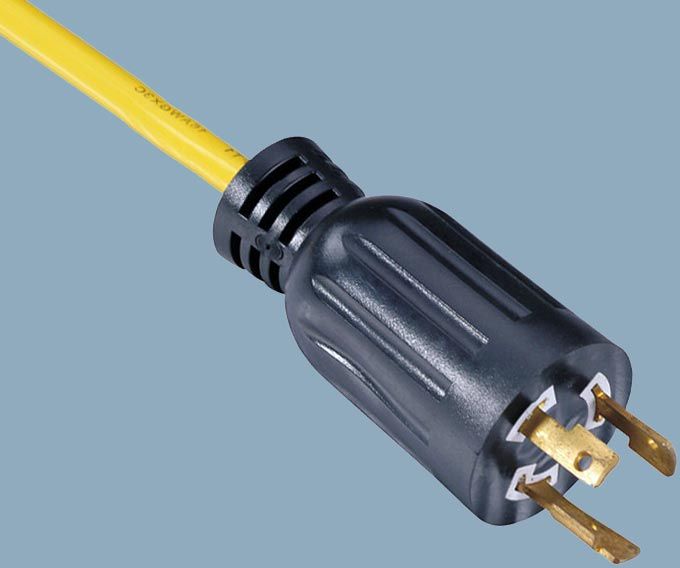 15A 125V L5-15 Twist Lock Plug Cord