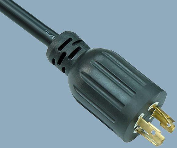 30A 250V L14-30 3 Pole 4 Wire Twist Locking Power Cord