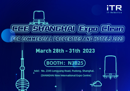 IT-Robotics alla CCE SHANGHAI Expo Clean per immobili commerciali e hotel 2023