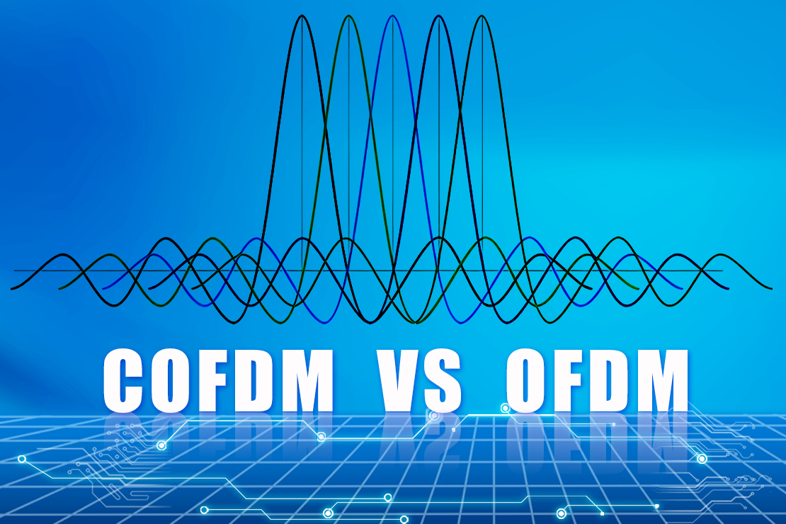 What are the differences between COFDM and OFDM?