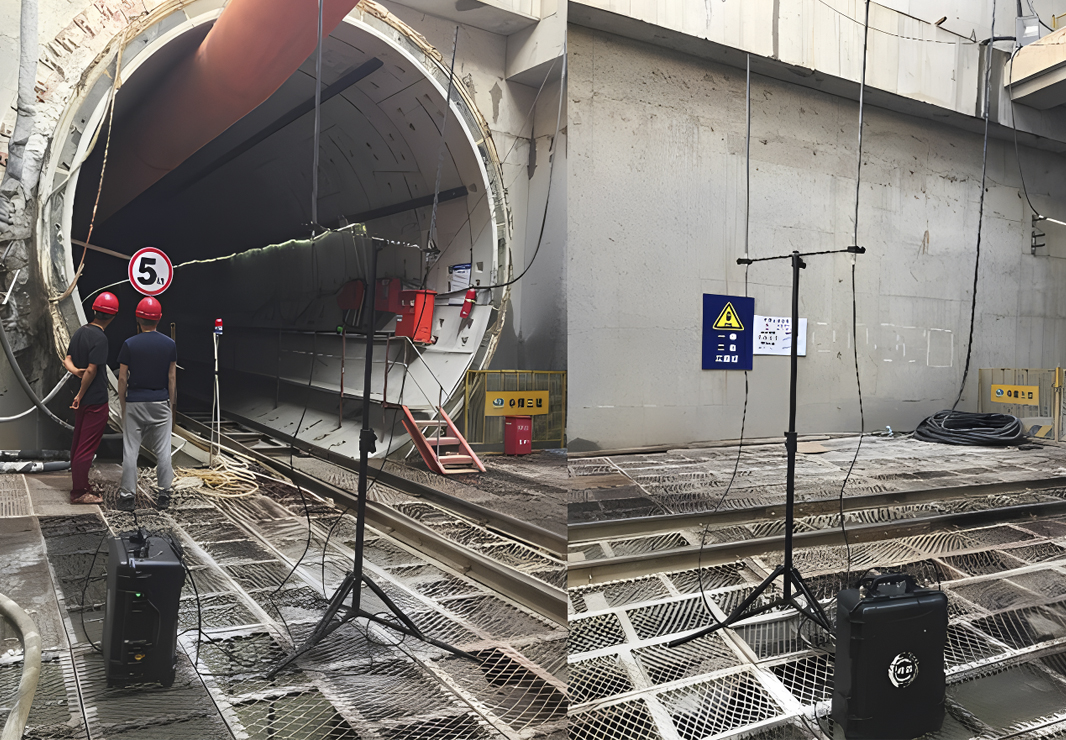 Underground Metro tunnel inspection Private Network communication system Testing Report