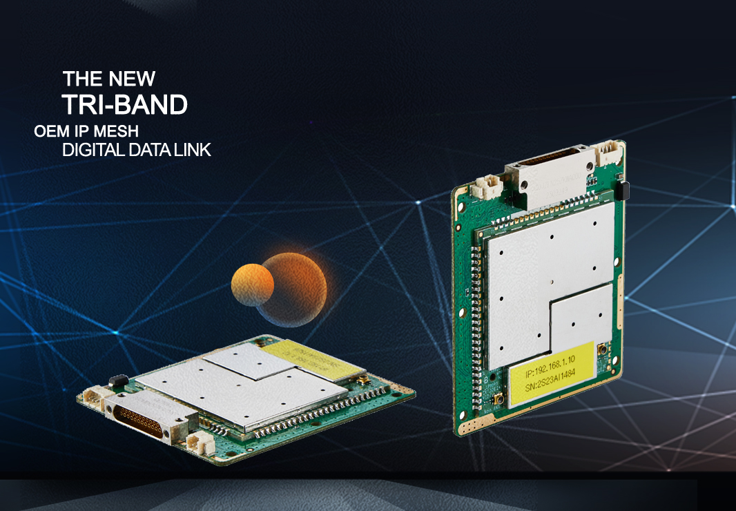 Introducing IWAVE’s New Enhanced Tri-band OEM MIMO Digital Data Link