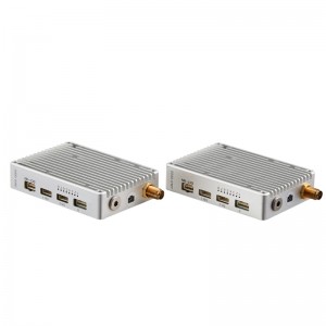 5km 2.4Ghz TCPIP UDP COFDM UAV Video transmitter For IP Camera And Control Data Links