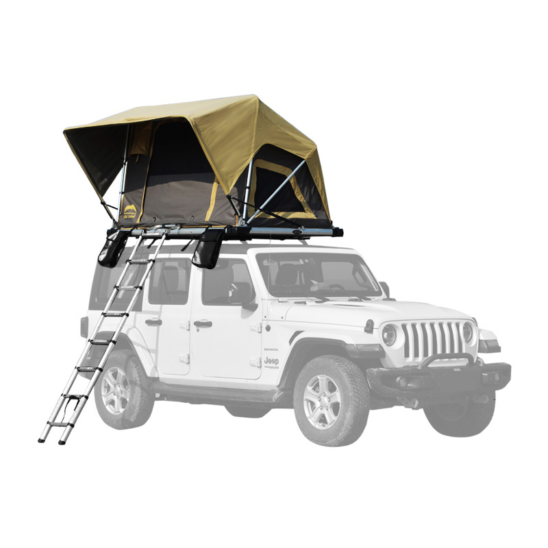 Offroad Auto Soft Shell Camping tent ມຸງສໍາລັບຜູ້ເລີ່ມຕົ້ນ