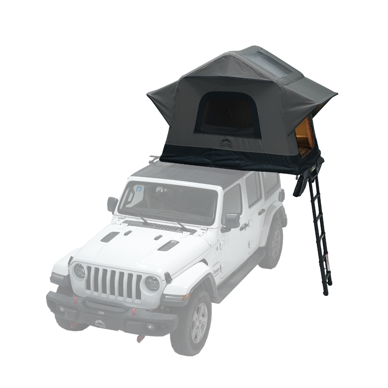 Nowy, opatentowany nadmuchiwany namiot dachowy firmy Wild Land Air Cruiser
