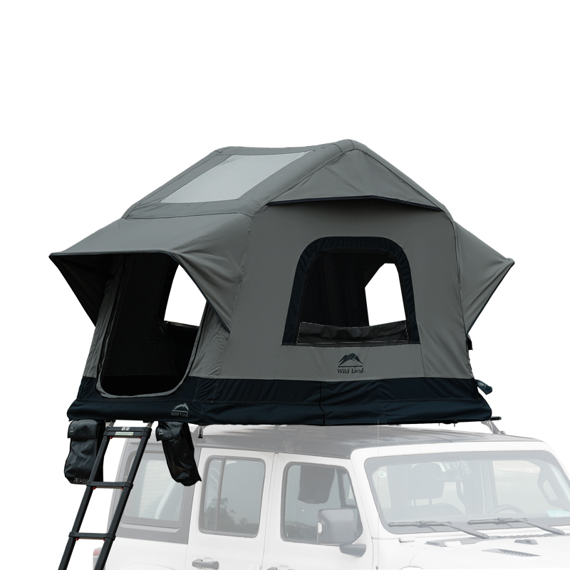 Сосема нов патентиран шатор на покривот на надувување Wild Land Air Cruiser