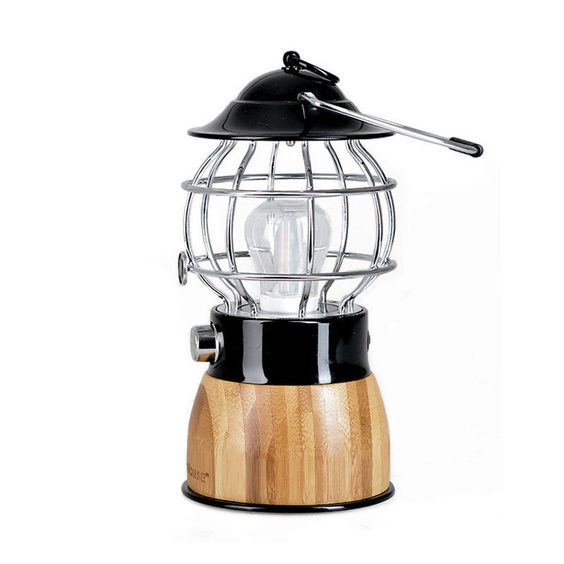 Portable rechargeable harmony LED lantern classical style for the home use